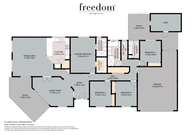 Floorplan of Homely house listing, 15 Lamb Close, Victoria Point QLD 4165