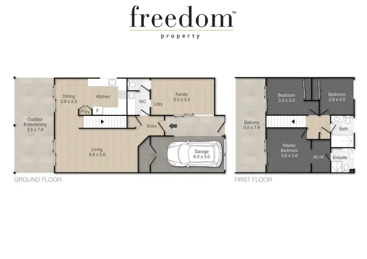 Floorplan of Homely townhouse listing, 15/2-12 Queen Street, Cleveland QLD 4163