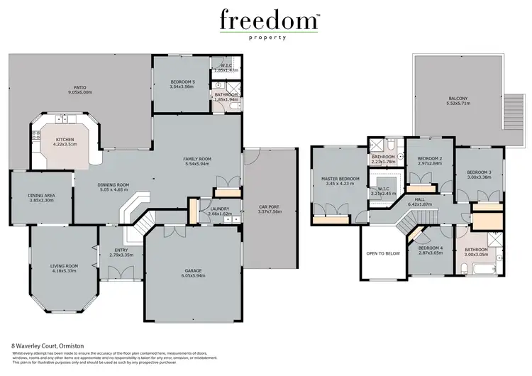 Floorplan of Homely house listing, 8 Waverley Court, Ormiston QLD 4160