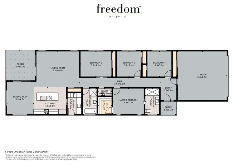 Floorplan of Homely house listing, 5 Point O'Halloran Road, Victoria Point QLD 4165