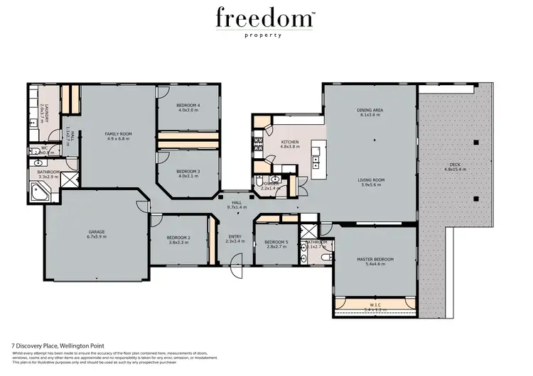 Floorplan of Homely house listing, 7 Discovery Place, Wellington Point QLD 4160