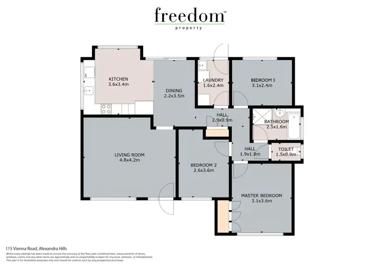 Floorplan of Homely house listing, 115 Vienna Road, Alexandra Hills QLD 4161
