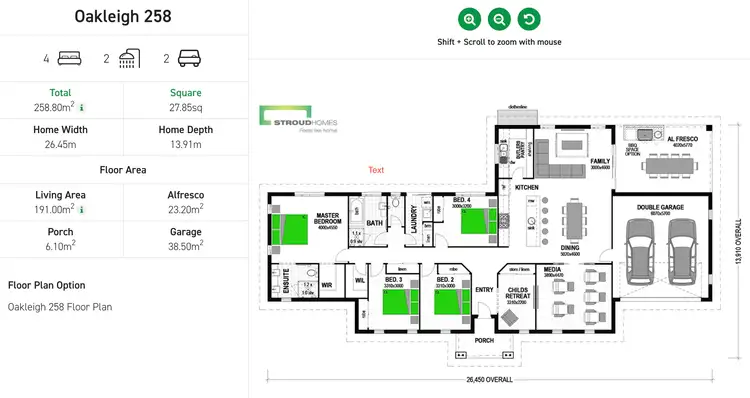 Floorplan of Homely house listing, 14 Harvest Court, Capalaba QLD 4157