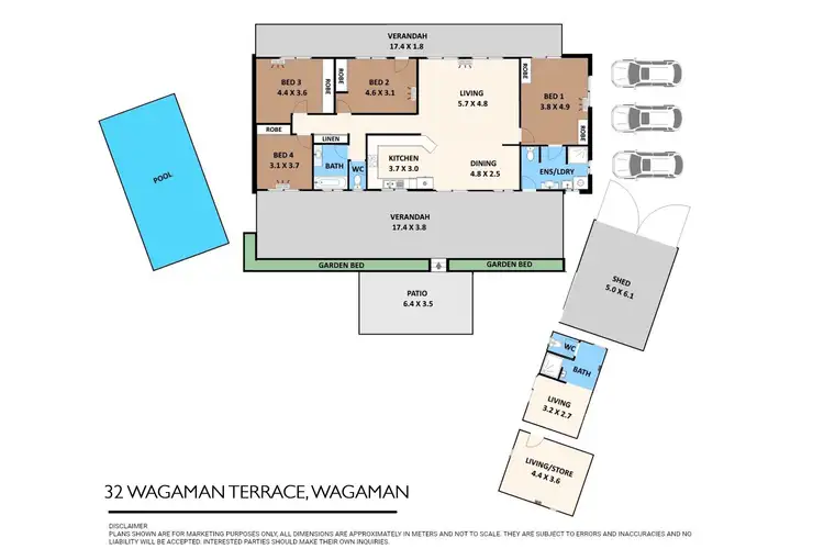 Floorplan of Homely house listing, 32 Wagaman Terrace, Wagaman NT 810
