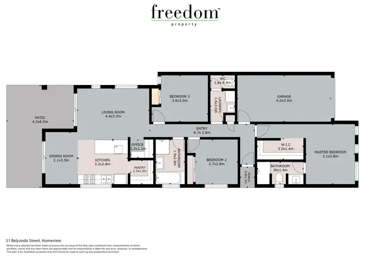 Floorplan of Homely house listing, 51 Belyando Street, Holmview QLD 4207