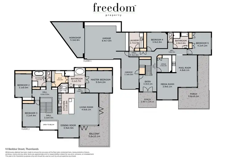 Floorplan of Homely house listing, 10 Beddoe Street, Thornlands QLD 4164