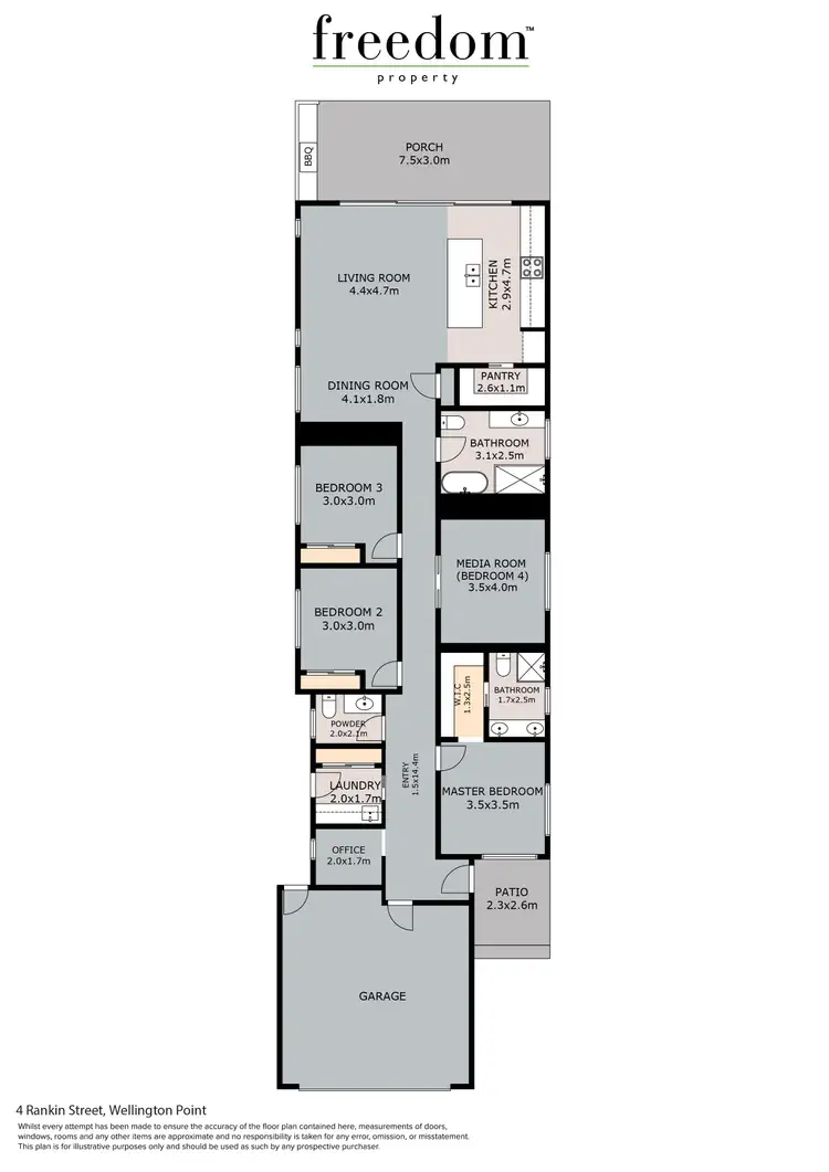 Floorplan of Homely house listing, 4A Rankin Street, Wellington Point QLD 4160