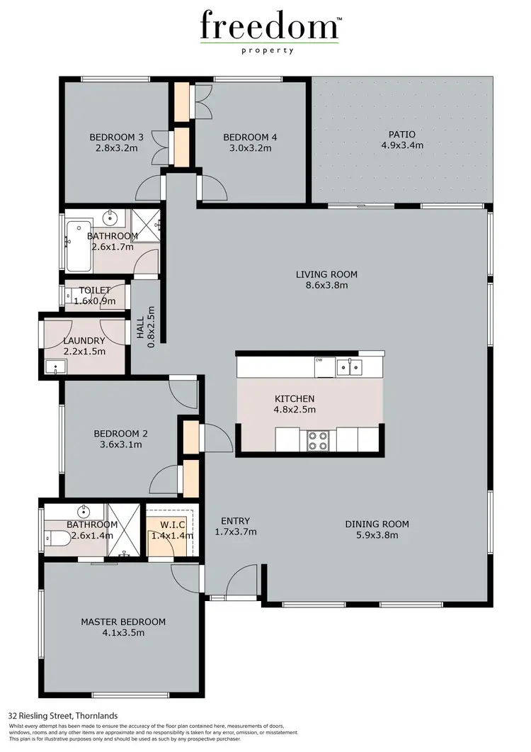 Floorplan of Homely house listing, 32 Riesling Street, Thornlands QLD 4164