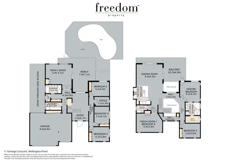 Floorplan of Homely house listing, 11 Vantage Crescent, Wellington Point QLD 4160