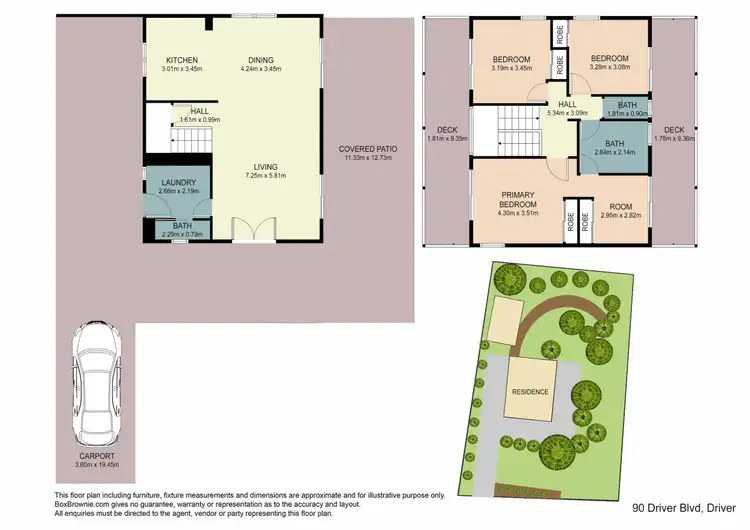 Floorplan of Homely house listing, 90 Driver Avenue, Driver NT 830
