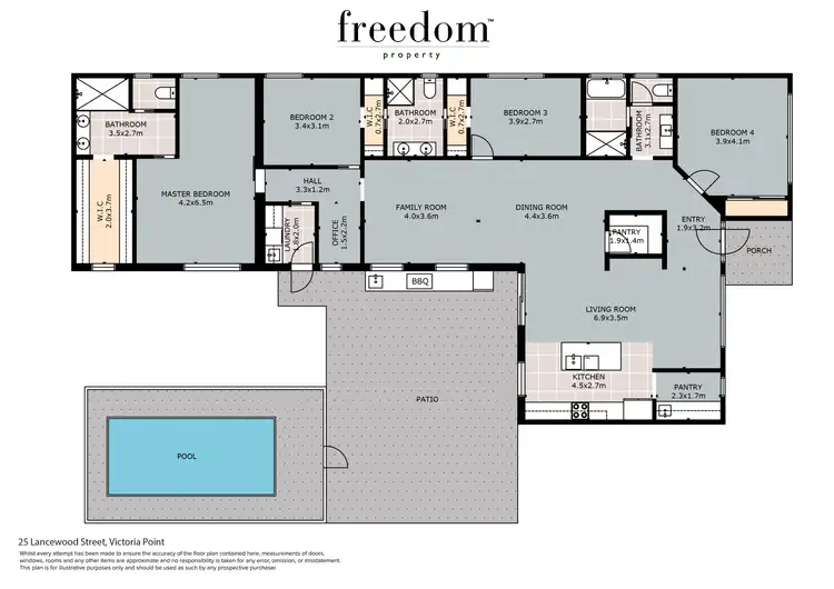Floorplan of Homely house listing, 25 Lancewood Street, Victoria Point QLD 4165