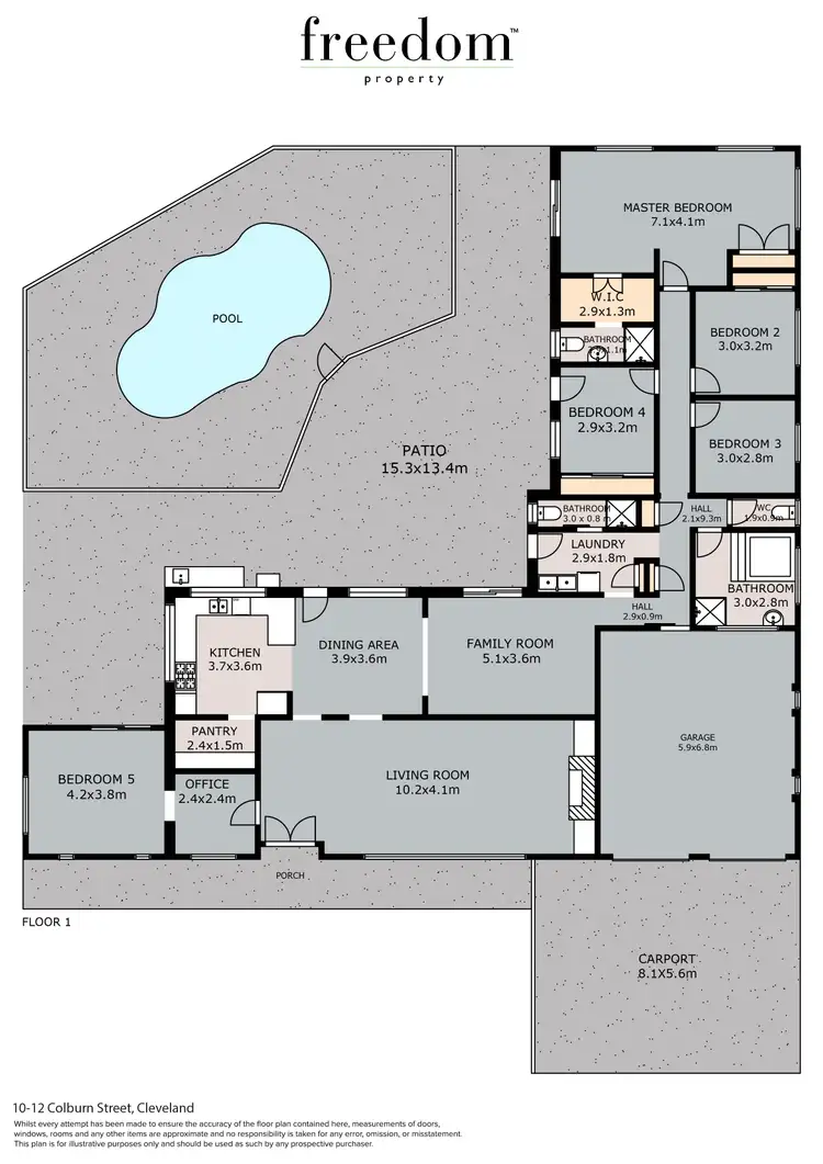 Floorplan of Homely house listing, 10-12 Colburn Street, Cleveland QLD 4163