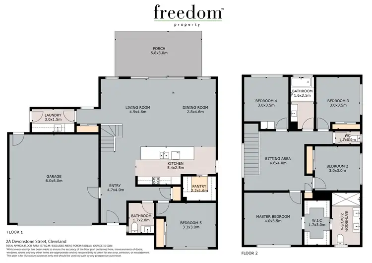 Floorplan of Homely house listing, 2A Devonstone Street, Cleveland QLD 4163