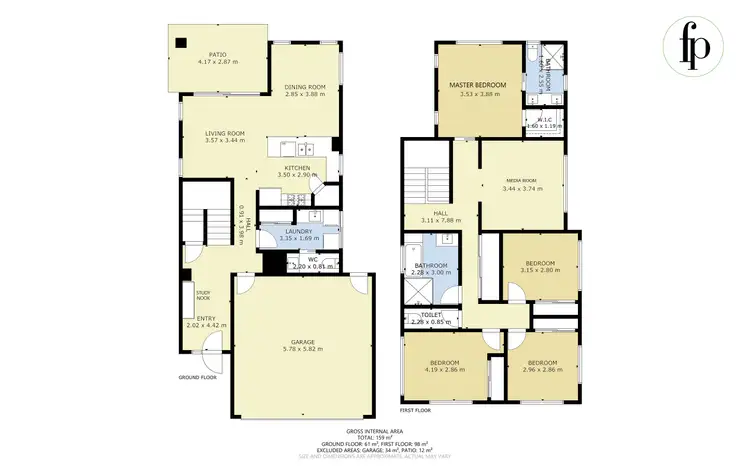 Floorplan of Homely house listing, 23 Lindeman Crescent, Banya QLD 4551