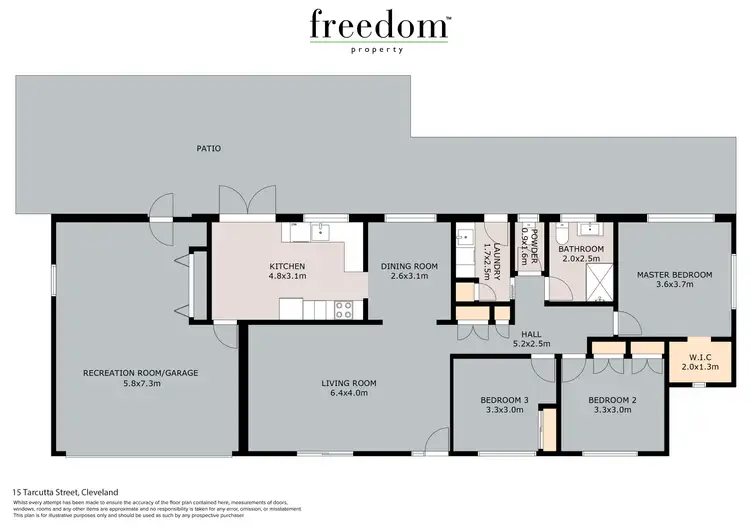 Floorplan of Homely house listing, 15 Tarcutta Street, Cleveland QLD 4163