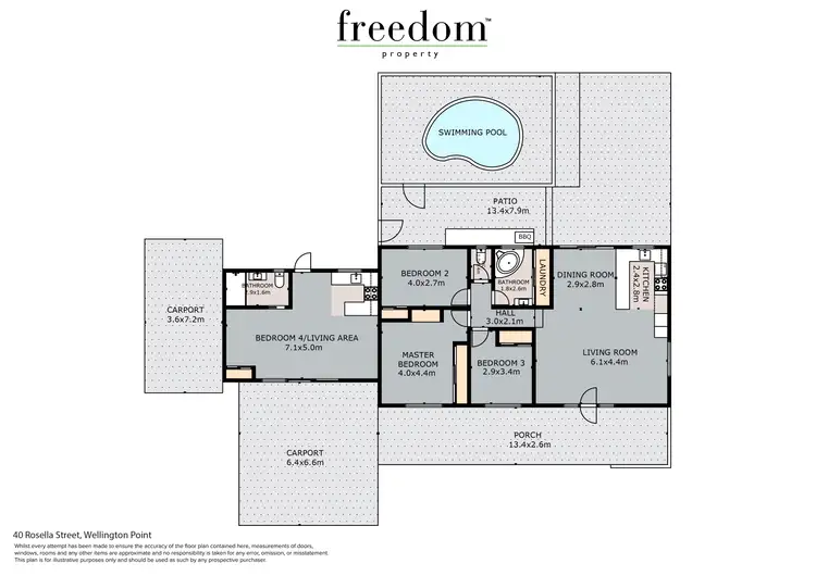 Floorplan of Homely house listing, 40 Rosella Street, Wellington Point QLD 4160