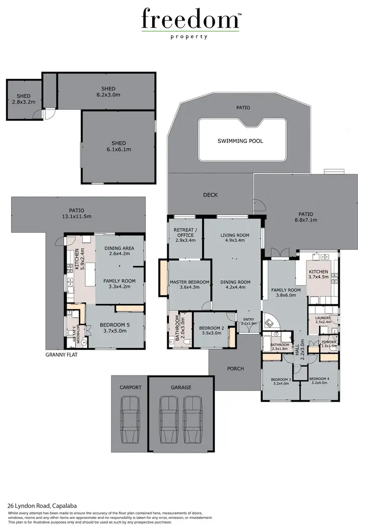 Floorplan of Homely rural property listing, 26 Lyndon Road, Capalaba QLD 4157