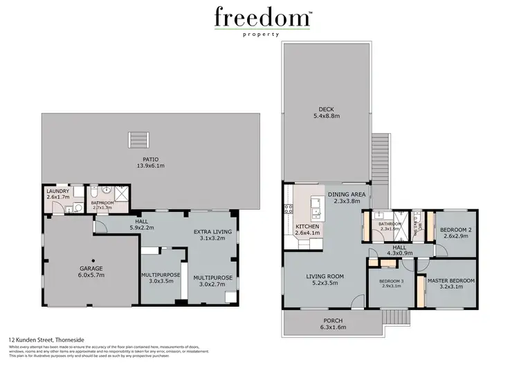 Floorplan of Homely house listing, 12 Kunden Street, Thorneside QLD 4158