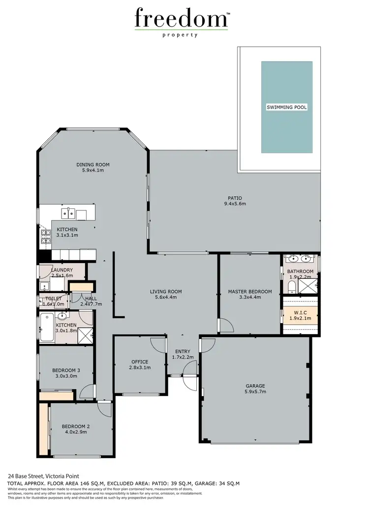 Floorplan of Homely house listing, 24 Base Street, Victoria Point QLD 4165