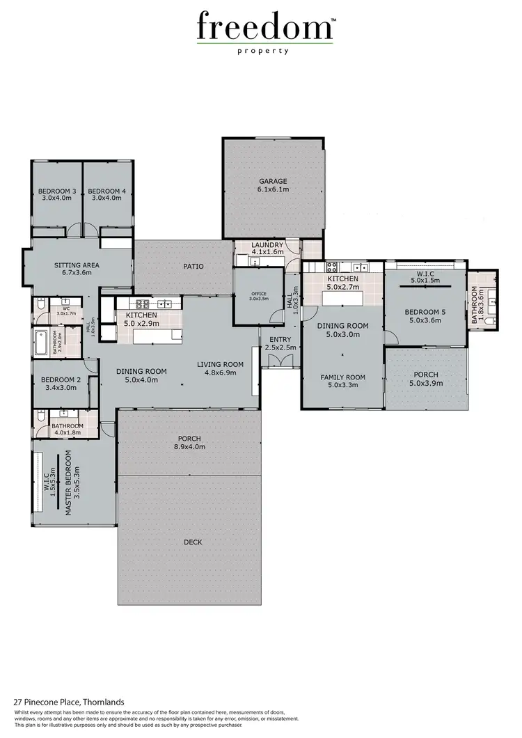 Floorplan of Homely rural property listing, 27 Pinecone Place, Thornlands QLD 4164