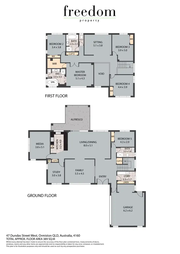 Floorplan of Homely house listing, 47 Dundas Street, Ormiston QLD 4160