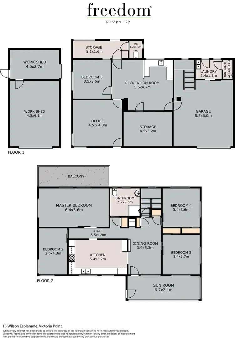 Floorplan of Homely house listing, 15 Wilson Esplanade, Victoria Point QLD 4165