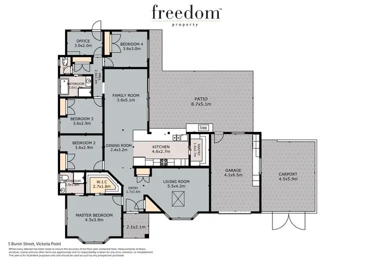 Floorplan of Homely house listing, 5 Bunin Street, Victoria Point QLD 4165