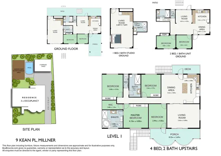 Floorplan of Homely house listing, 9 Kean Place, Millner NT 810