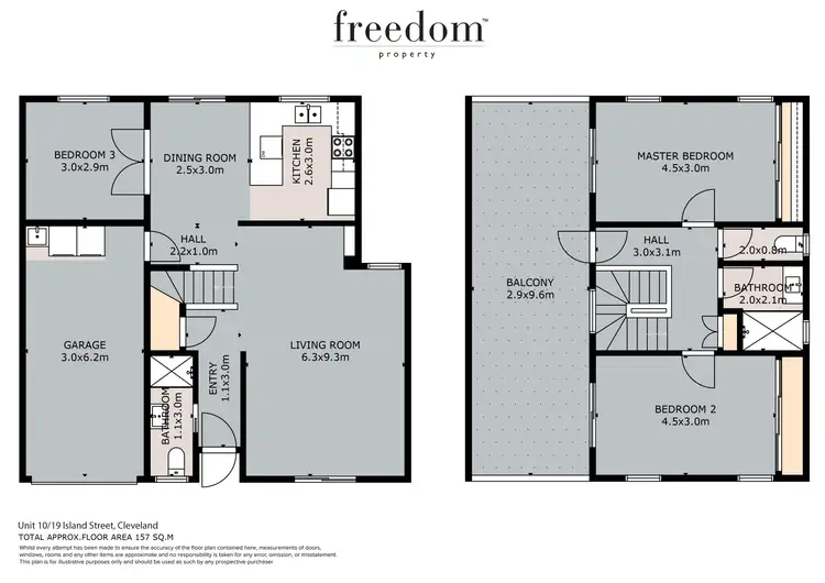 Floorplan of Homely townhouse listing, Unit 10/19 Island Street, Cleveland QLD 4163