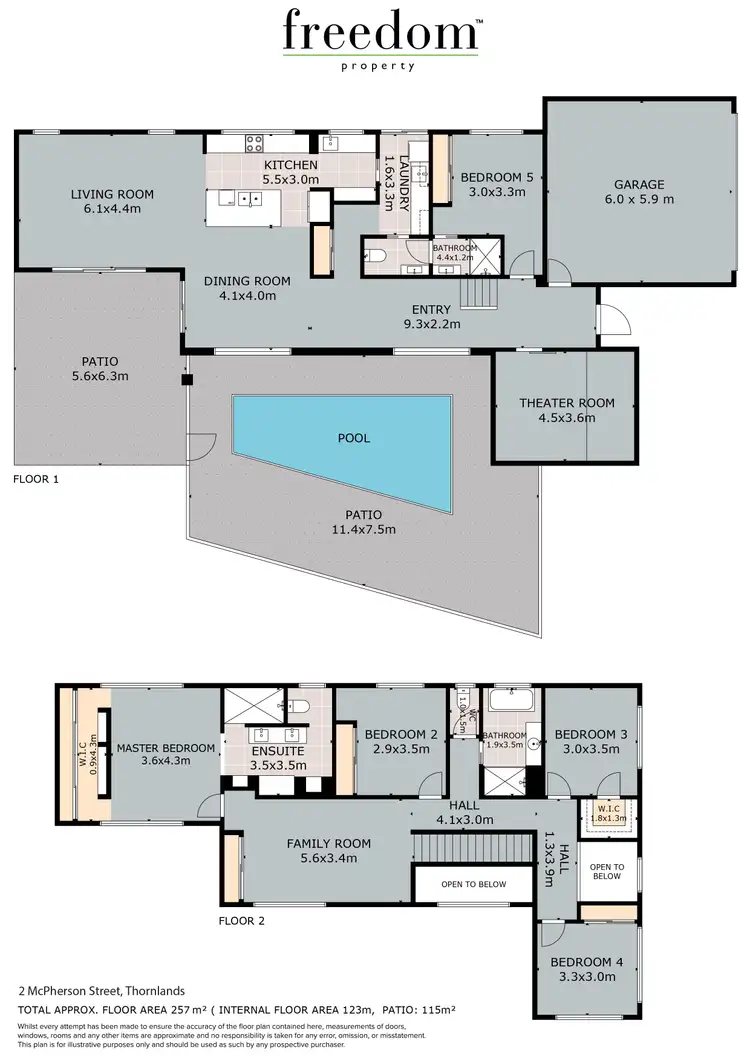 Floorplan of Homely house listing, 2 McPherson Street, Thornlands QLD 4164