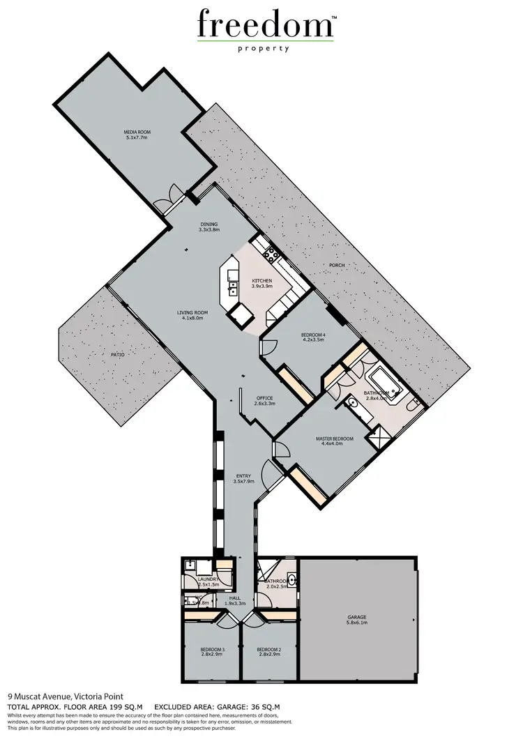 Floorplan of Homely house listing, 9 Muscat Avenue, Victoria Point QLD 4165