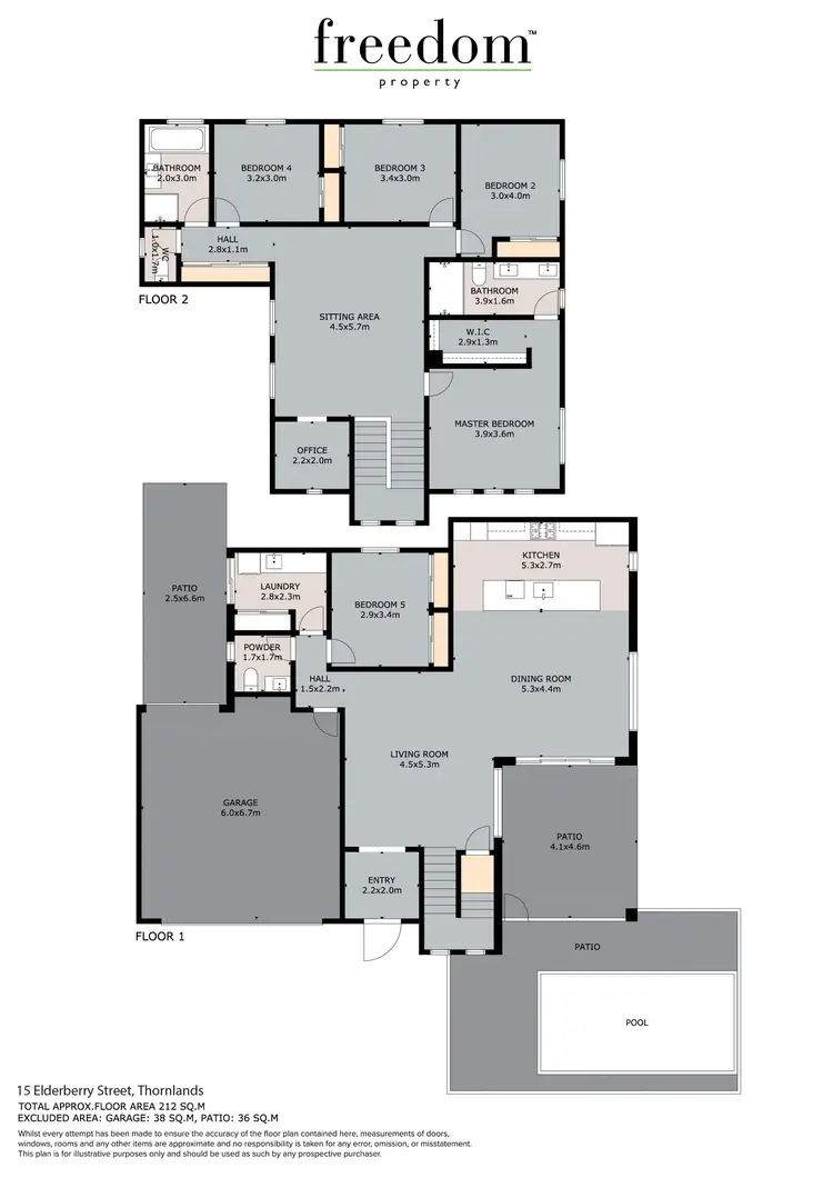 Floorplan of Homely house listing, 15 Elderberry Street, Thornlands QLD 4164