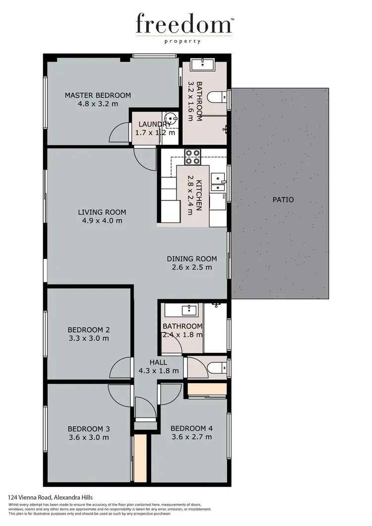 Floorplan of Homely house listing, 124 Vienna Road, Alexandra Hills QLD 4161