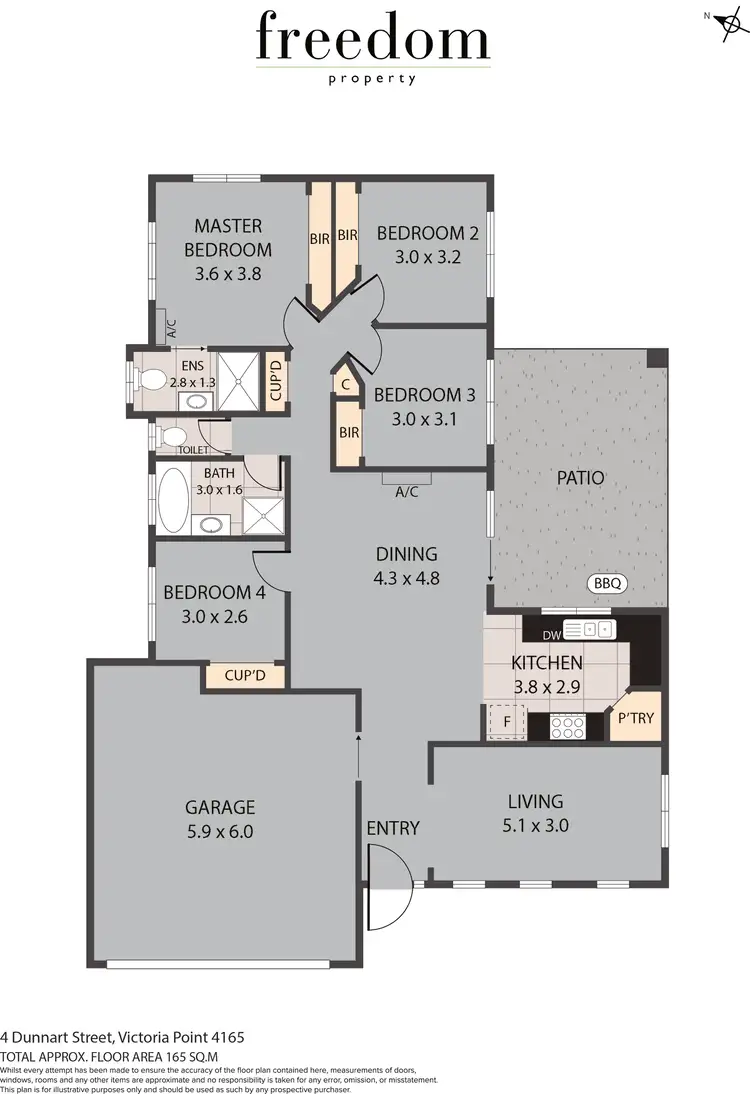 Floorplan of Homely house listing, 4 Dunnart Street, Victoria Point QLD 4165