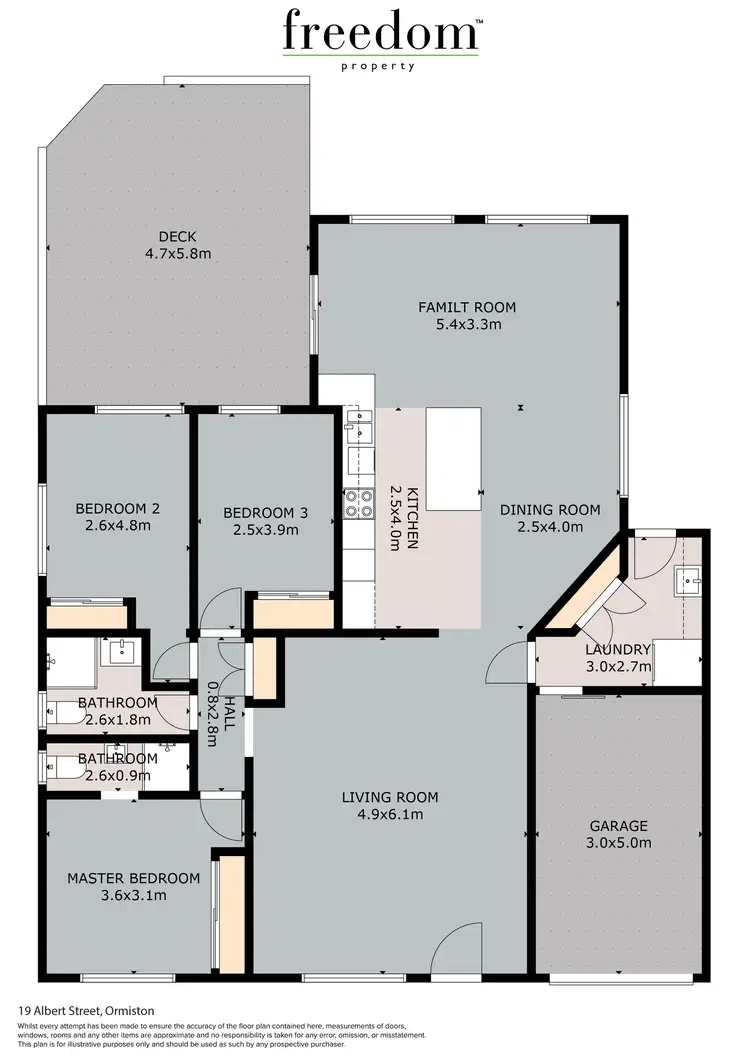 Floorplan of Homely house listing, 19 Albert Street, Ormiston QLD 4160
