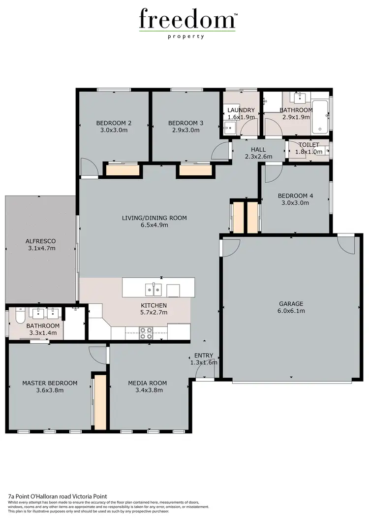 Floorplan of Homely house listing, 7a Point Ohalloran Road, Victoria Point QLD 4165