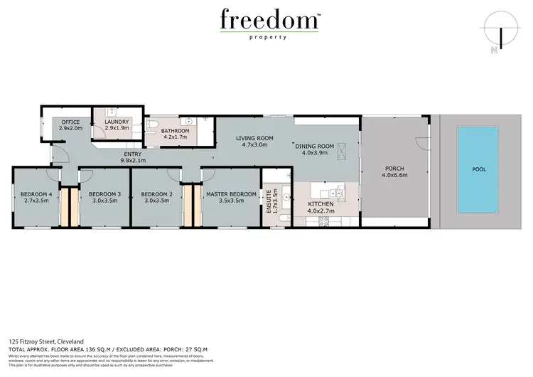 Floorplan of Homely house listing, 2/125 Fitzroy Street, Cleveland QLD 4163