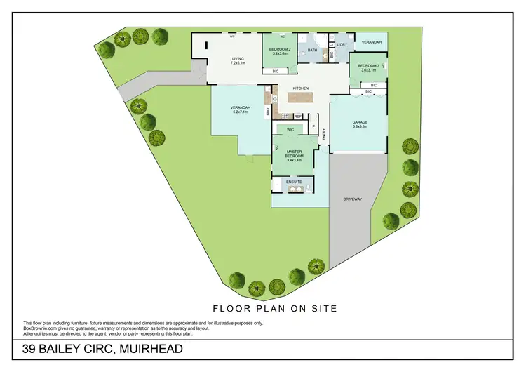 Floorplan of Homely house listing, 39 Bailey Circuit, Muirhead NT 810