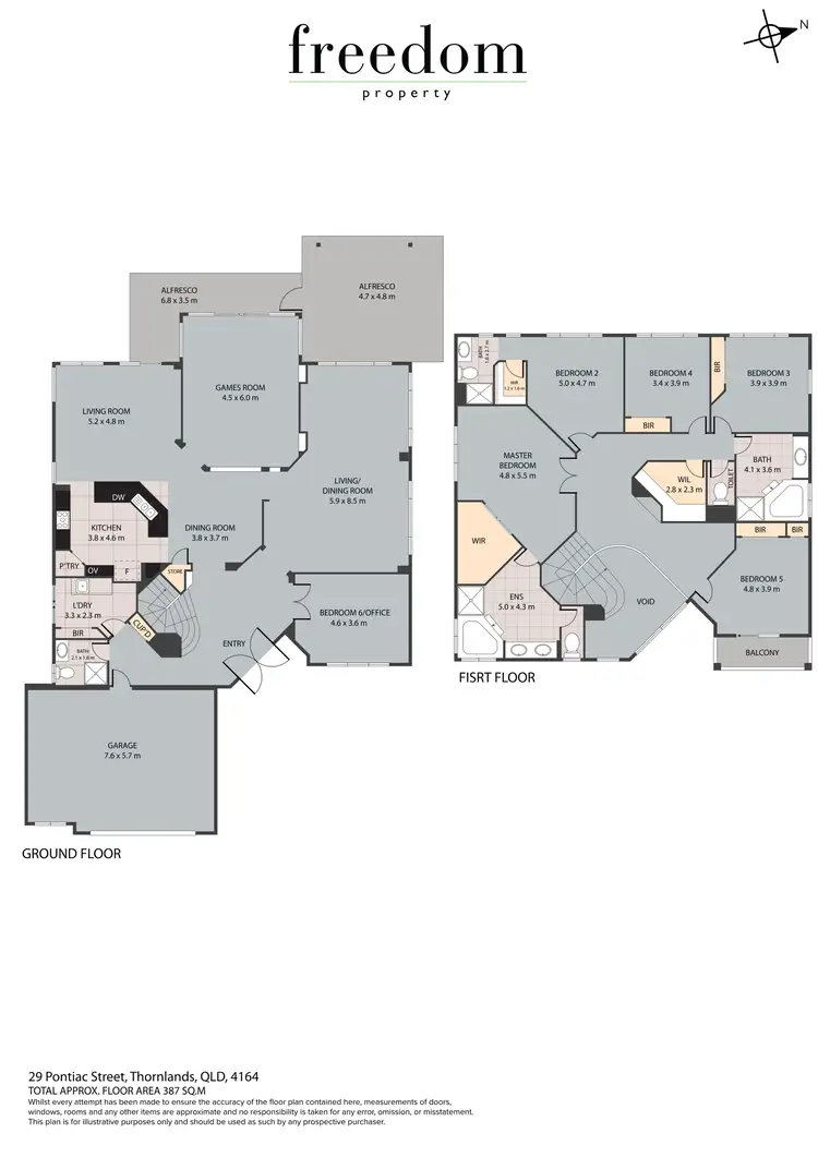 Floorplan of Homely house listing, 29 Pontiac Street, Thornlands QLD 4164