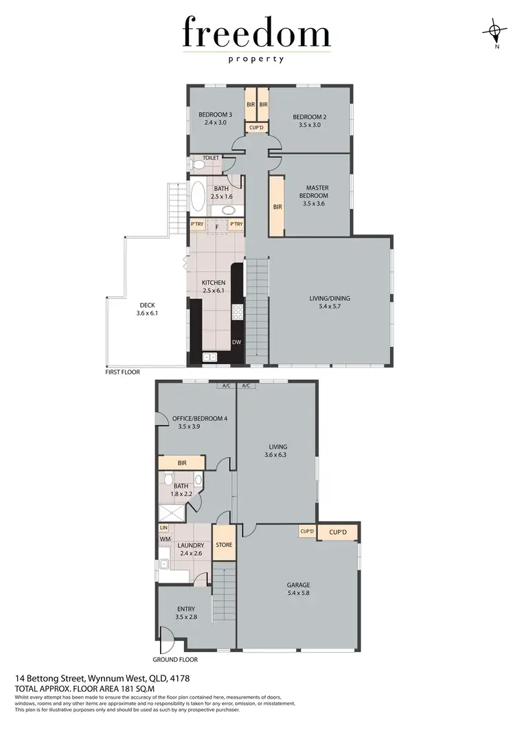 Floorplan of Homely house listing, 14 Bettong Street, Wynnum West QLD 4178
