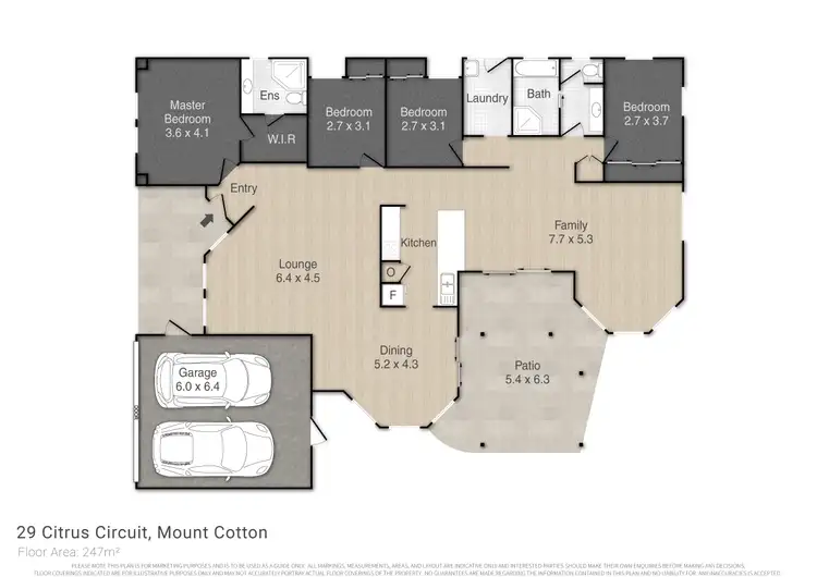 Floorplan of Homely house listing, 29 Citrus Circuit, Mount Cotton QLD 4165