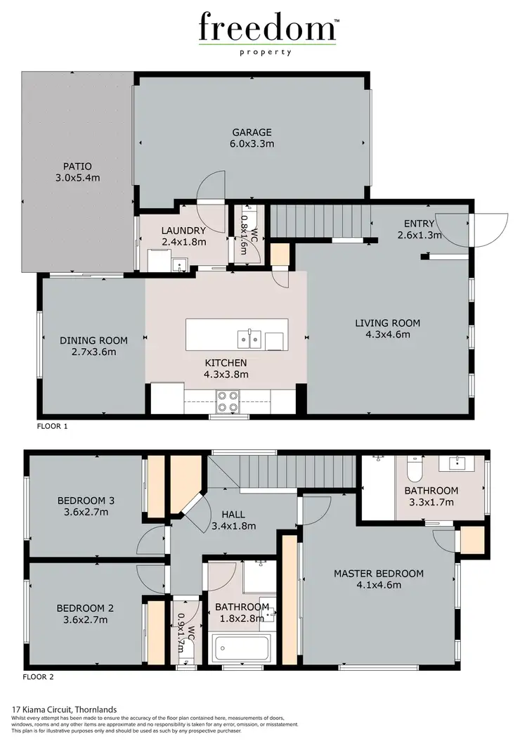 Floorplan of Homely house listing, 17 Kiama Circuit, Thornlands QLD 4164