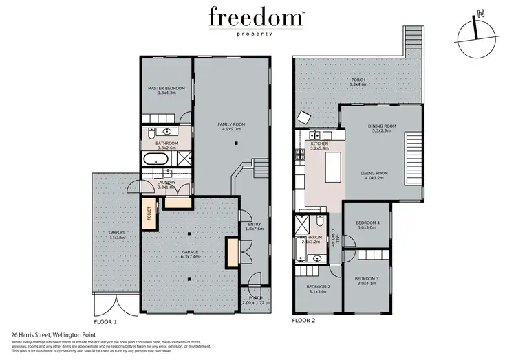 Floorplan of Homely house listing, 26 Harris Street, Wellington Point QLD 4160