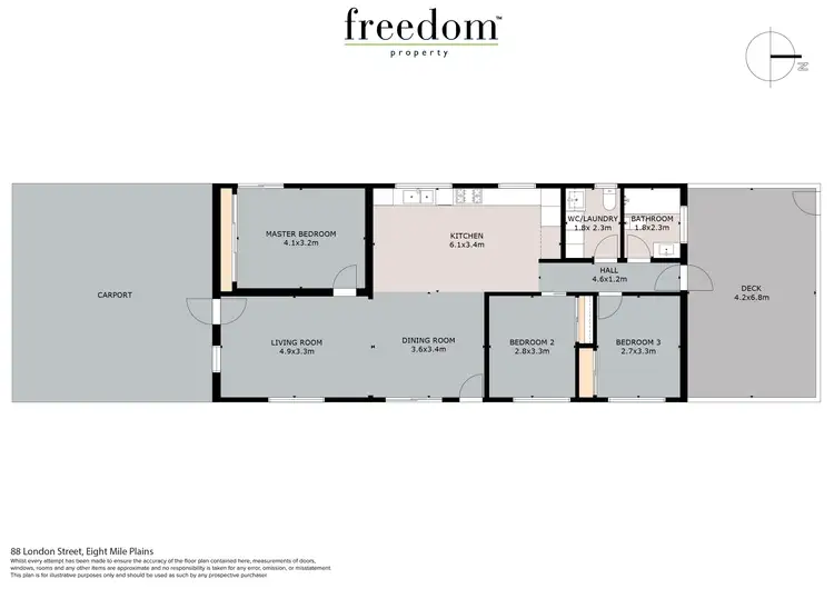 Floorplan of Homely house listing, 88 London Street, Eight Mile Plains QLD 4113