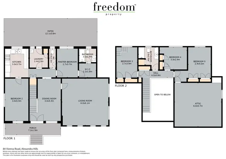 Floorplan of Homely house listing, 84 Vienna Road, Alexandra Hills QLD 4161