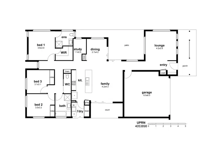 Floorplan of Homely house listing, Address available on request
