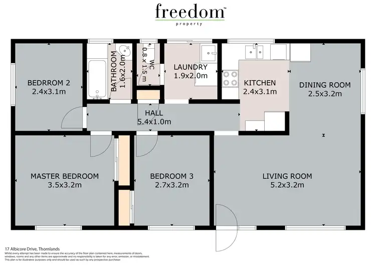 Floorplan of Homely house listing, 17 Albicore Drive, Thornlands QLD 4164