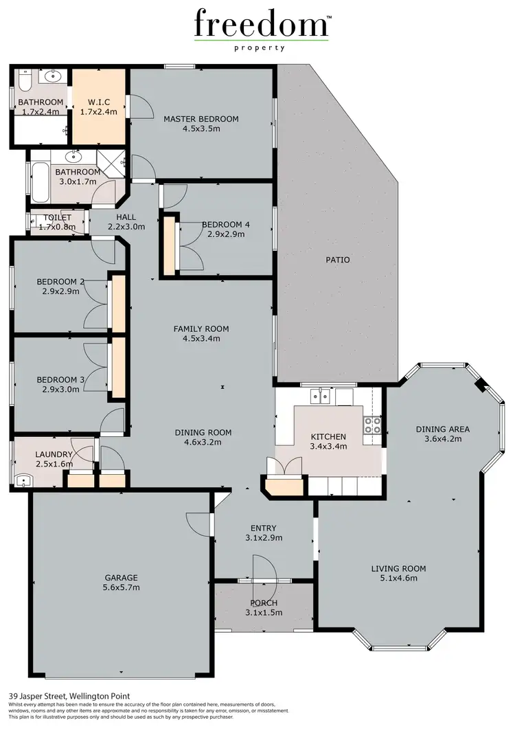 Floorplan of Homely house listing, 39 Jasper Street, Wellington Point QLD 4160