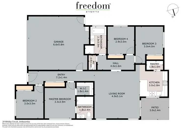 Floorplan of Homely house listing, 29 Whitby Circuit, Jimboomba QLD 4280