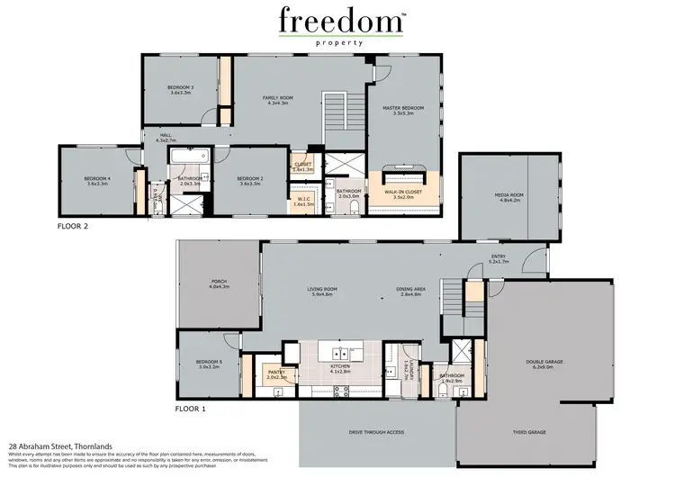 Floorplan of Homely house listing, 28 Abraham Street, Thornlands QLD 4164